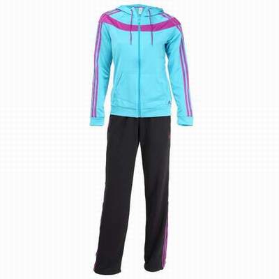 ensemble adidas bleu femme